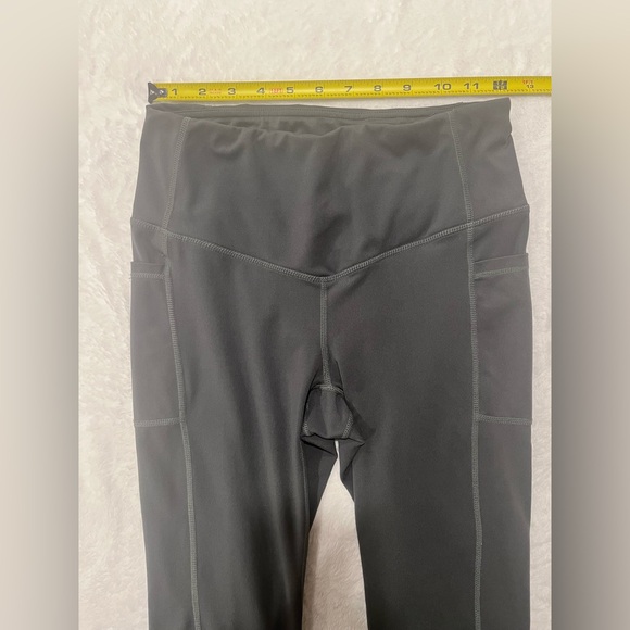 Gaiam Dark Green/Grey Leggings - Size Small - Picture 5 of 8